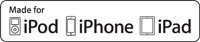 Made for iPod, iPhone, iPad